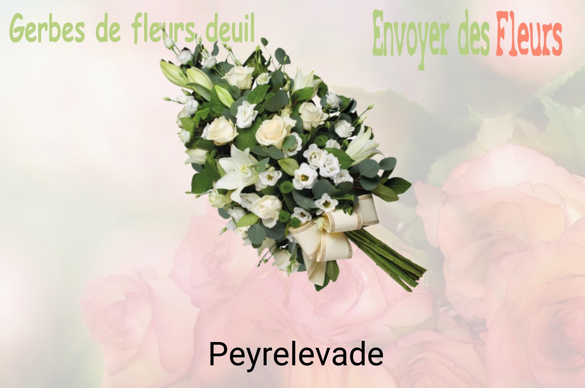 Gerbe de fleurs de deuil livrée à Peyrelevade